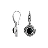 AE-6291-OX Sterling Silver Earring With Black Onyx Jewelry Bali Designs Inc